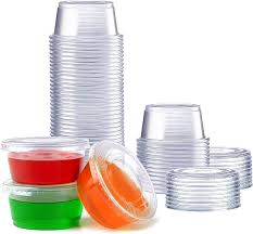 2 OZ PLASTIC SHOT CUPS / CLEAR (50/PACK)