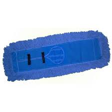 ABCO LOOPEND DUST MOP WITH VELCRO 5X24 LOOPEND BLUE DUST