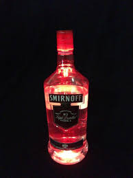 MINI LED BOTTLE GLOW & GLORIFIER PAD BPC RED