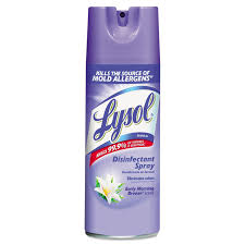 LYSOL / DISINFECTANT SPRAY / E ARLY MORNING BREEZE / 12.5 OZ