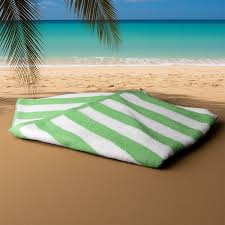 CABANA POOL TOWEL / MINT GREEN / 30 X 60 / 9.00 LBS (DOZEN)