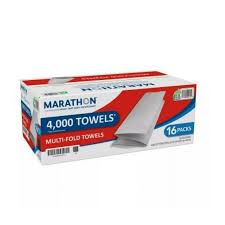 MULTIFOLD TOWEL / WHITE / 1 PLY / 9 X 9 (4,000/CS) [WMFLD]