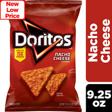 DORITOS, NACHO CHEESE, 1 OZ BAGS, 50 PER CASE