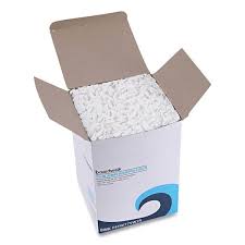 8" FLEXIBLE WRAPPED STRAWS / WHITE (20/500/10,000)