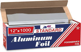 STANDARD ALUMINUM FOIL ROLL, 12" X 1,000 FT