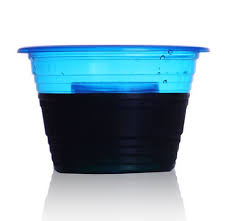 BOMBSHOTZ CUP - NEON BLUE - SLEEVE 50 (500/CS)