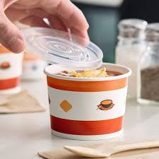 12 OZ DOUBLE POLY-COATED WHITE PAPER SOUP / HOT FOOD CUP