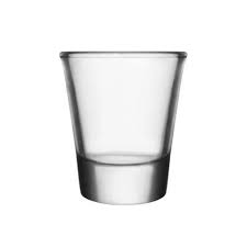 1.5 OZ SHOT GLASS / THICK BASE / BARCONIC [CASE]