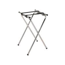 TRAY STAND CHROME PLATED, 31"