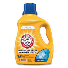 ARM & HAMMER LAUNDRY DETERGENT / CLEAN BURST / 105 OZ / 4 PER