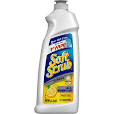 SOFT SCRUB / LEMON SCENT / ALL CLEANSER / 24 OZ / 9 PER