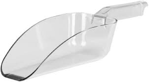 24 OZ CLEAR PC PLASTIC ICE SCOOP