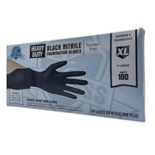 NITRILE GLOVE / MEDIUM / BLACK / HD / EMPRESS [EACH]