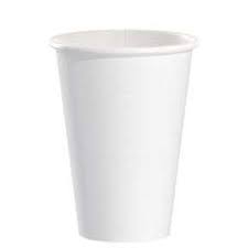 8 OZ PAPER HOT CUP / WHITE (20 /50/1,000)