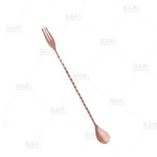 BARCONIC COPPER TRIDENT BAR SPOONS - 30 CM