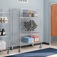 MOBILE CHROME SECURITY CAGE KIT / 24 X 48 X 69 (EACH)