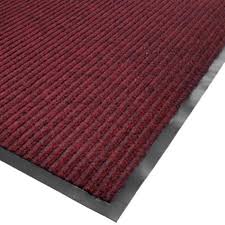 CACTUS MAT 1485M-R31 3' X 10' RED NEEDLE RIB CARPET MAT -