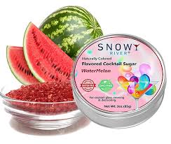 RIMMING SUGAR / WATERMELON / 1 POUND (18CS)