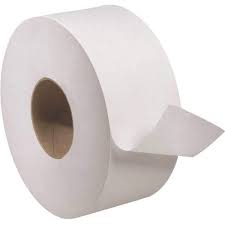 BATH TISSUE / JUMBO ROLL / 1-PLY / 2000 FEET (12/CS)