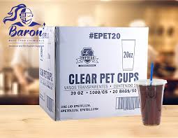 EPET20 / 20 OZ PET COLD CUP  [CASE OF 1,000]