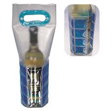 TRANSLUCENT WINE COOLER - BLUE