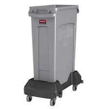 BLACK SLIM JIM TRASH CAN DOLLY