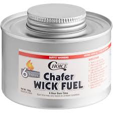 6 HOUR WICK CHAFING DISH FUEL  WITH SAFETY TWIST CAP (24/CS)