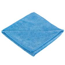 MICROFIBER TOWEL / BLUE / 16 X 16 / 12 PER PACK
