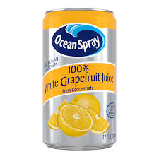 OCEAN SPRAY WHITE GRAPEFRUIT JUICE / 7.2 OZ / 24 PER CASE