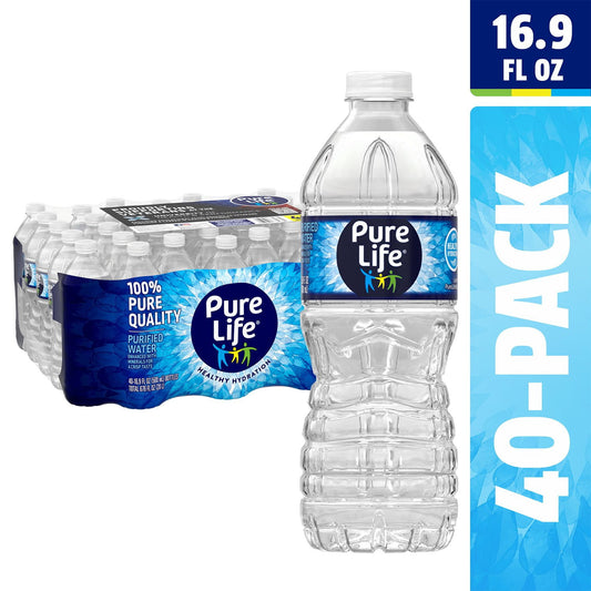 BOTTLED WATER / 16.9 OZ / 40 PACK (CASE)