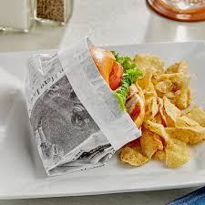 LONDON NEWSPRINT DELI SANDWICH WRAP PAPER / 16 X 12 (4,000/CS