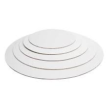 10" CORRUGATED WHITE PIZZA CIRCLE (250/CS)