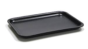 FOAM TRAY / 9 X 6 / BLACK / 200 PER CASE (CASE)