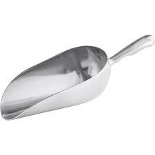 ONE-PIECE ALUMINUM SCOOP - 38 OZ.