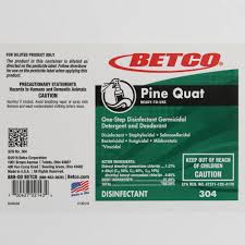 BETCO LABEL / PINE QUAT