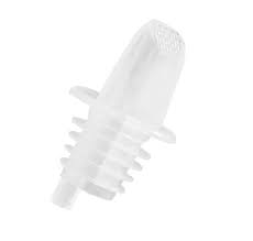 PLASTIC POURERS WITH SANITARY SCREEN CLEAR