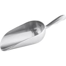 ONE-PIECE ALUMINUM SCOOP - 12 OZ.