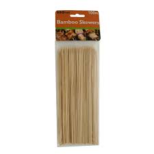 8" ECO-FRIENDLY BAMBOO SKEWER (100/PK)