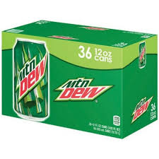 *MOUNTAIN DEW / 12 OZ CANS / 35/PK (CASE)