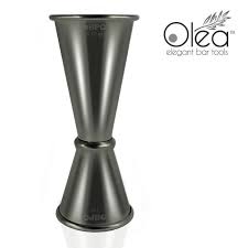 OLEA™ JAPANESE TALL JIGGER - GUNMETAL PLATED - 1 1/2OZ X 1O