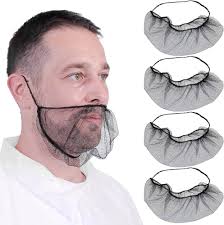 BEARD NET / BLACK NYLON / 18" (EACH)