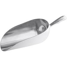 ONE-PIECE ALUMINUM SCOOP - 85 OZ.