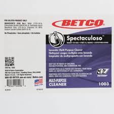 BETCO LABEL / SPECTACULOSO
