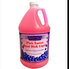 PINK LOTION HAND/DISH SOAP /  FRESH SCENT / 1 GAL. (4/CS)