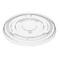 CHOICE PET CLEAR STRAW SLOT LID / FITS 16-24 OZ