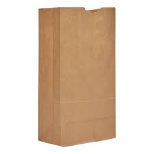 20# BROWN PAPER BAG / 8.25 X 5.94 / 16.13 / 500 PER