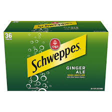 *SCHWEPPES GINGERALE / 12 OZ / 36 PER CASE (CASE)