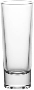 2 OZ SHOT GLASS / TALL / BARCONIC [CASE]
