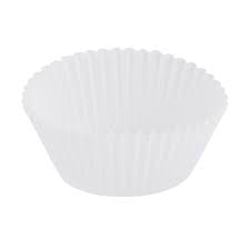 WHITE FLUTED BAKING CUP / 2 X 1.25 (10,000/CS)