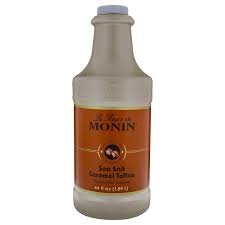 SEA SALT CARAMEL TOFFEE SAUCE / 64 OZ / MONIN (EACH)